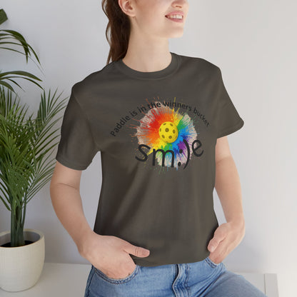 Paddle in the Winners Bucket - Pickleball Tee