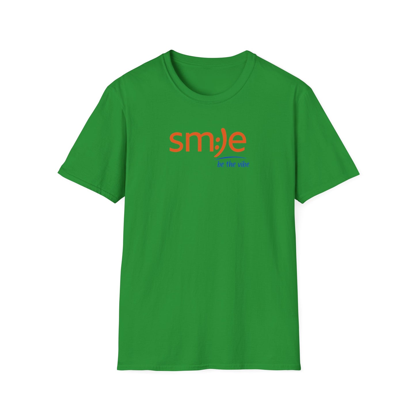 sm:)le Be the Vibe Softstyle Tee - Positive Energy Streetwear, Confidence Booster, Unisex Graphic Shirt