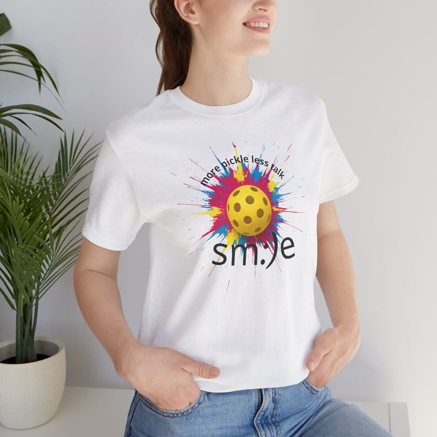 More Pickle Less Talk - Pickleball Tee | Let Your Game Speak