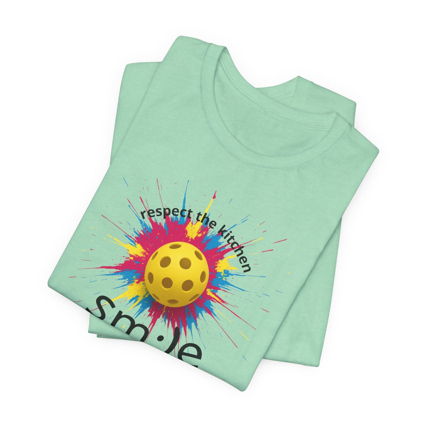 Respect the Kitchen - Pickleball Tee | Court Dominance Statement