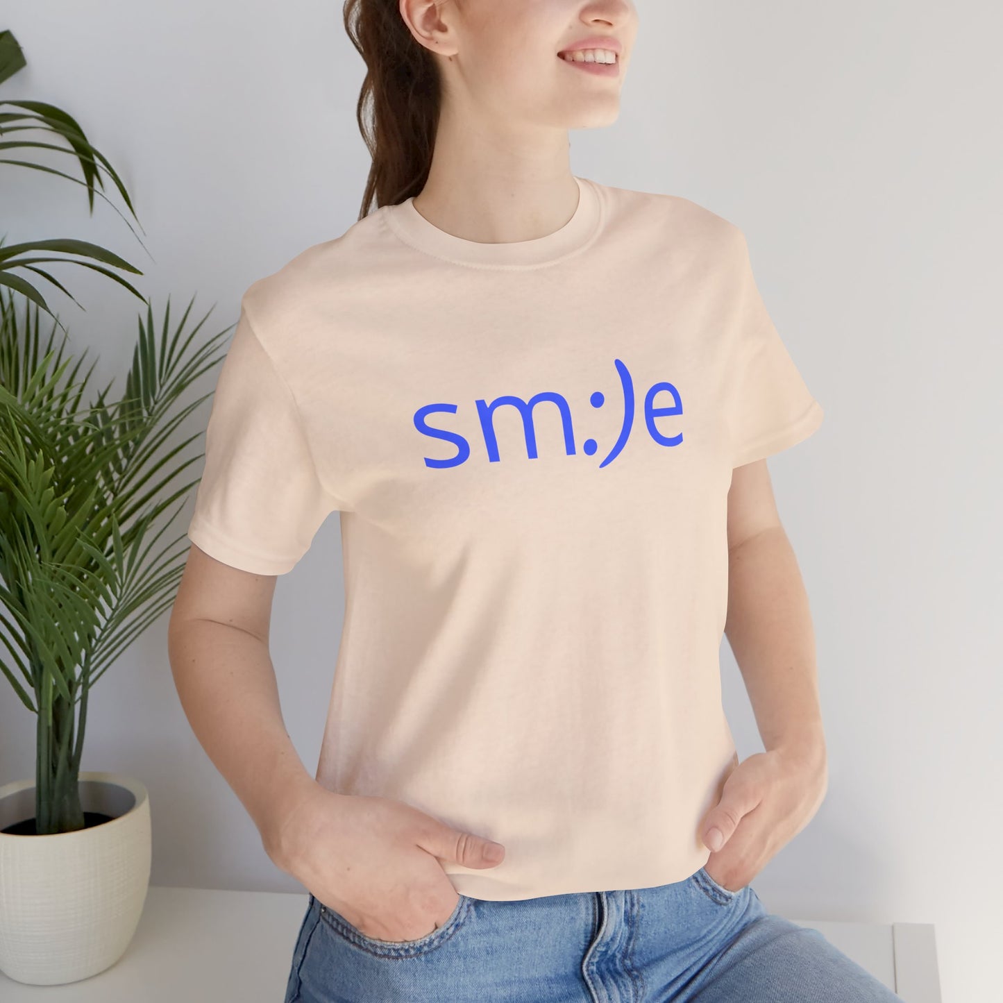 Share Joy and Smiles sm:)e T-Shirt | Inspirational Unisex Tee