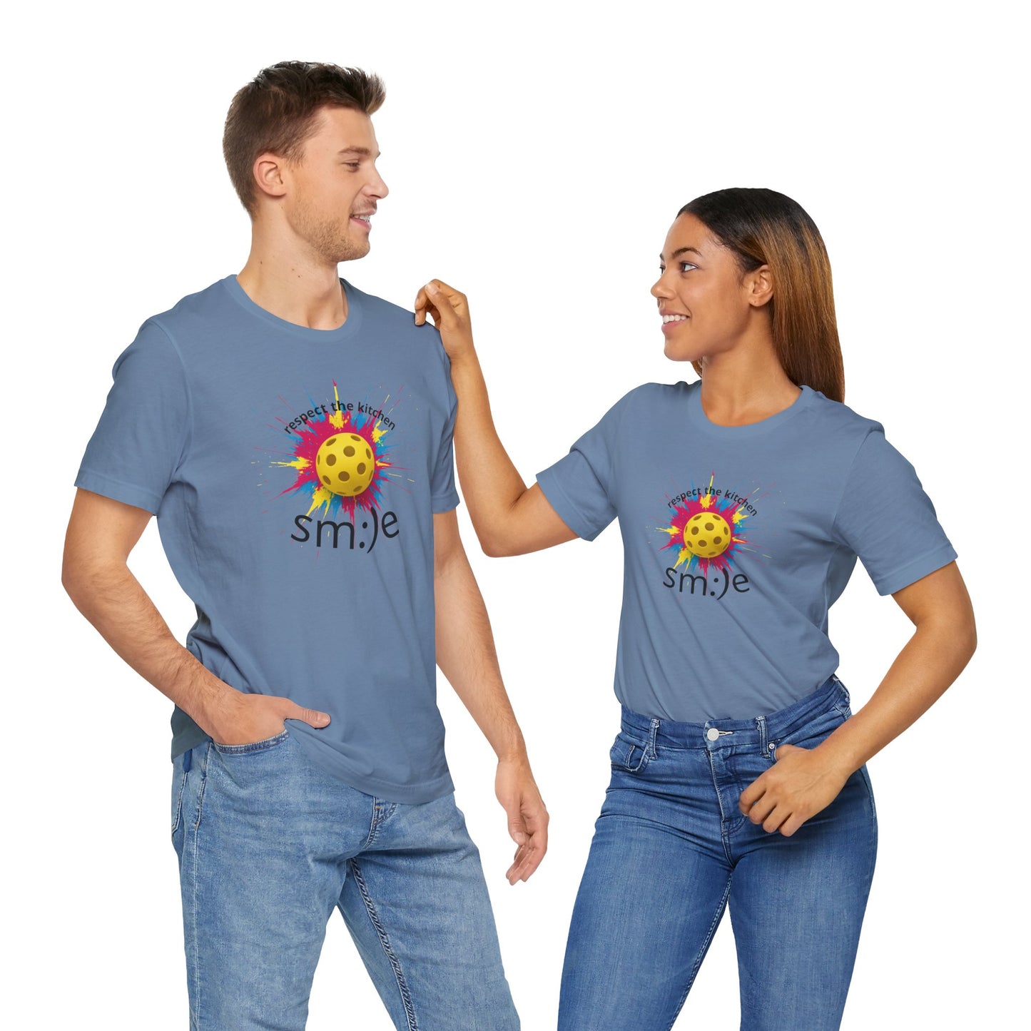 Respect the Kitchen - Pickleball Tee | Court Dominance Statement
