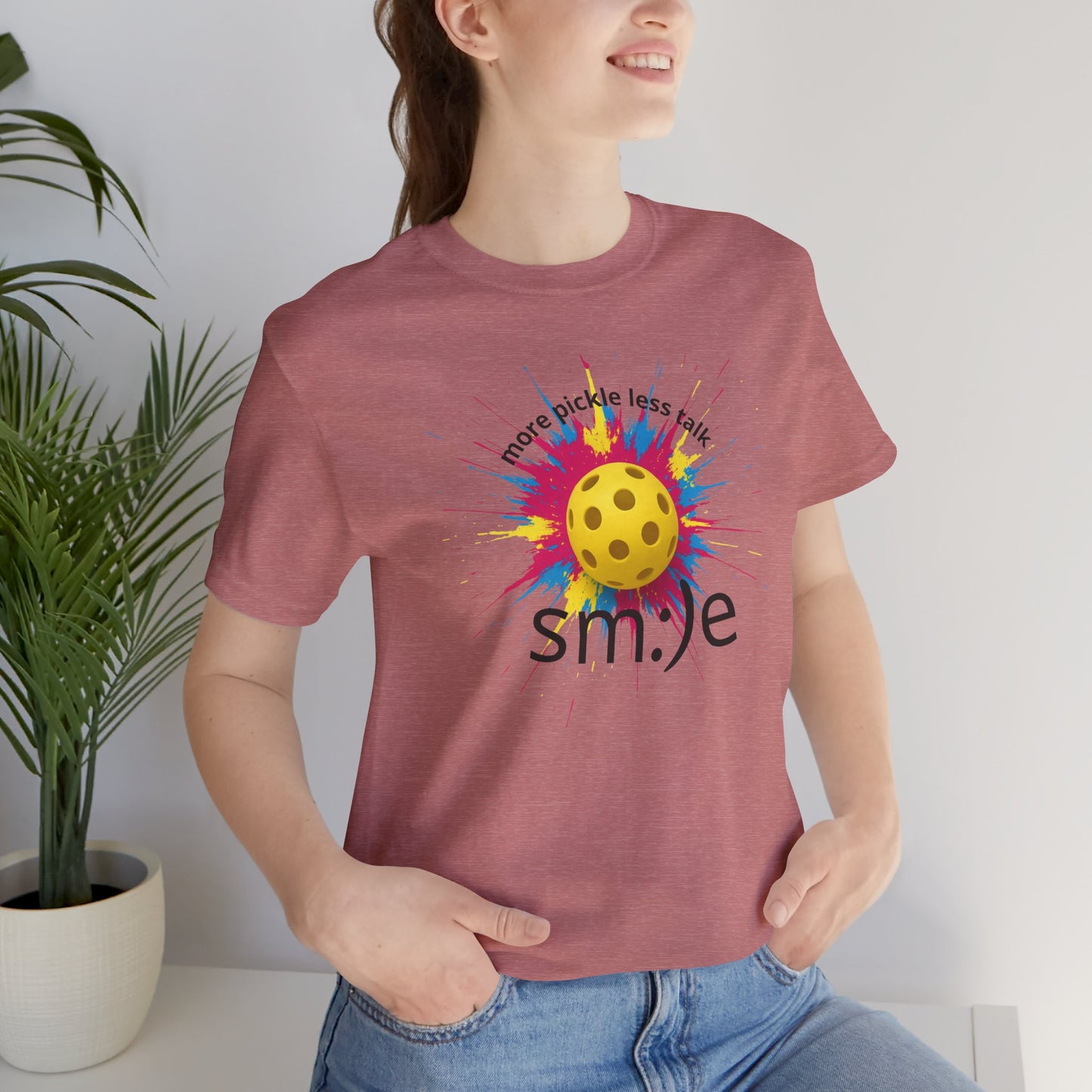 More Pickle Less Talk - Pickleball Tee | Let Your Game Speak