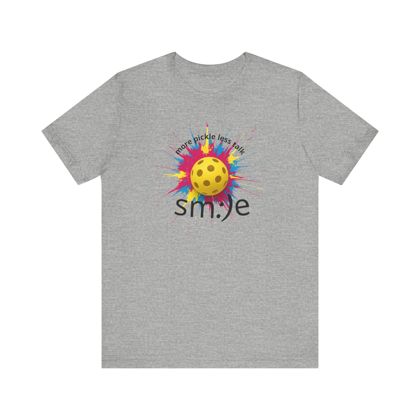 More Pickle Less Talk - Pickleball Tee | Let Your Game Speak