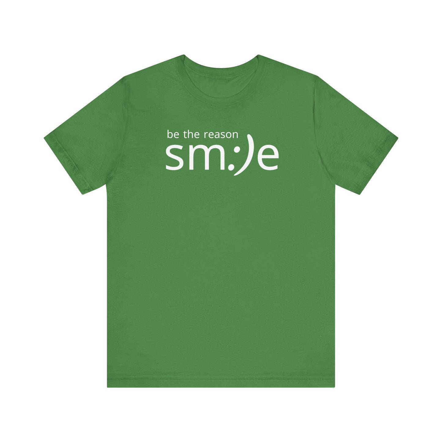 Be the Reason sm:)e T-Shirt | Inspirational Statement Tee | Trendy Unisex Streetwear