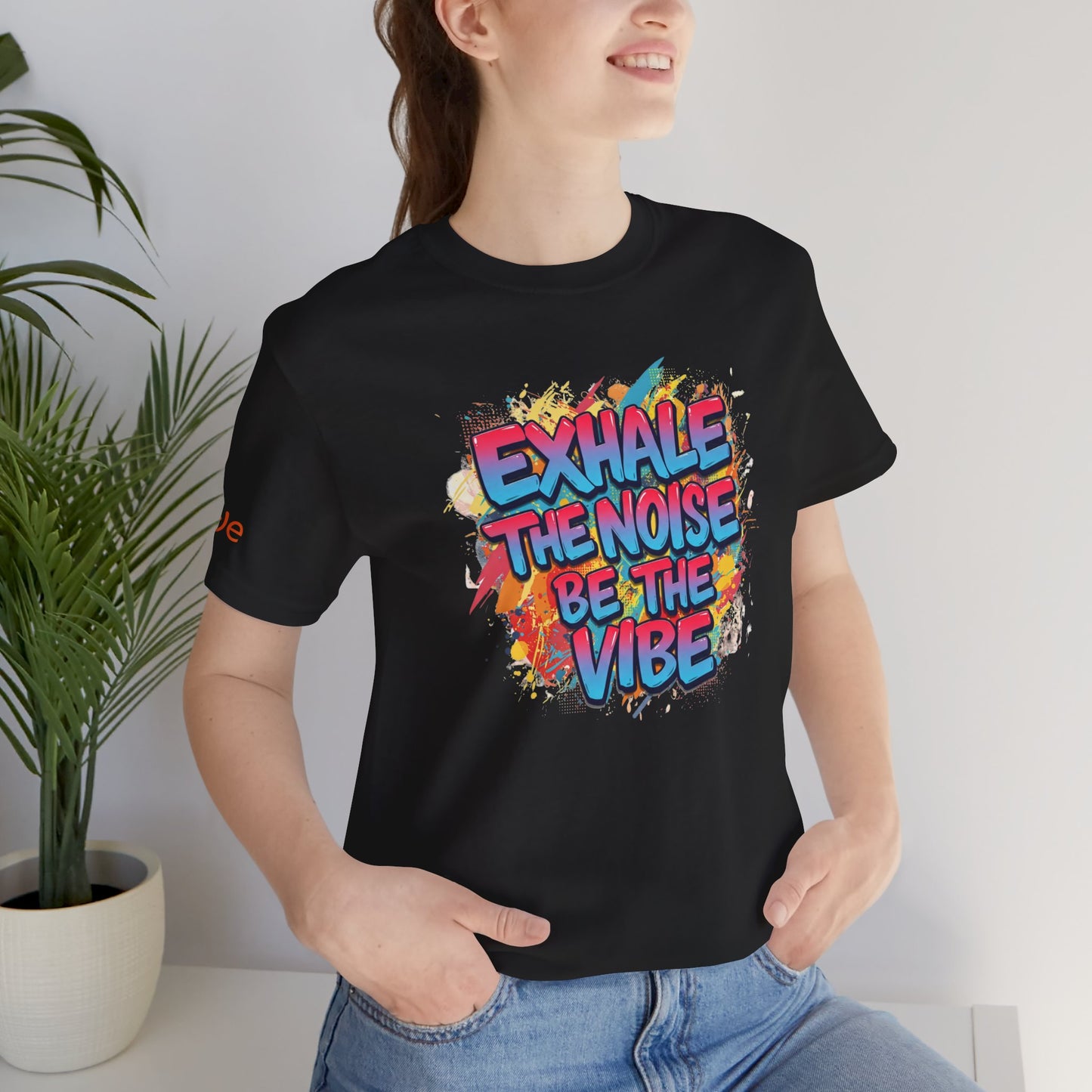 Exhale the Noise - Motivational Streetwear Tee | Confidence Statement