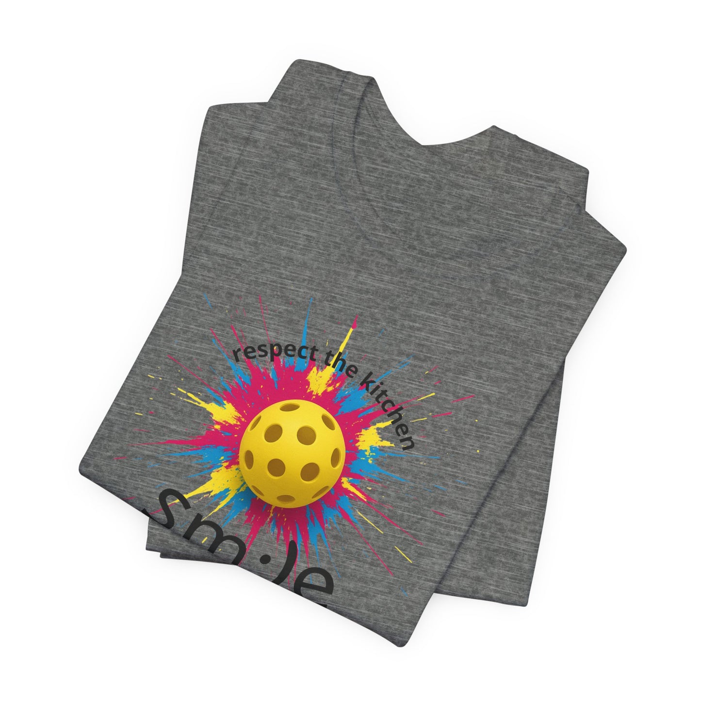 Respect the Kitchen - Pickleball Tee | Court Dominance Statement