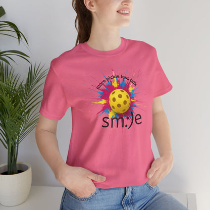 More Pickle Less Talk - Pickleball Tee | Let Your Game Speak