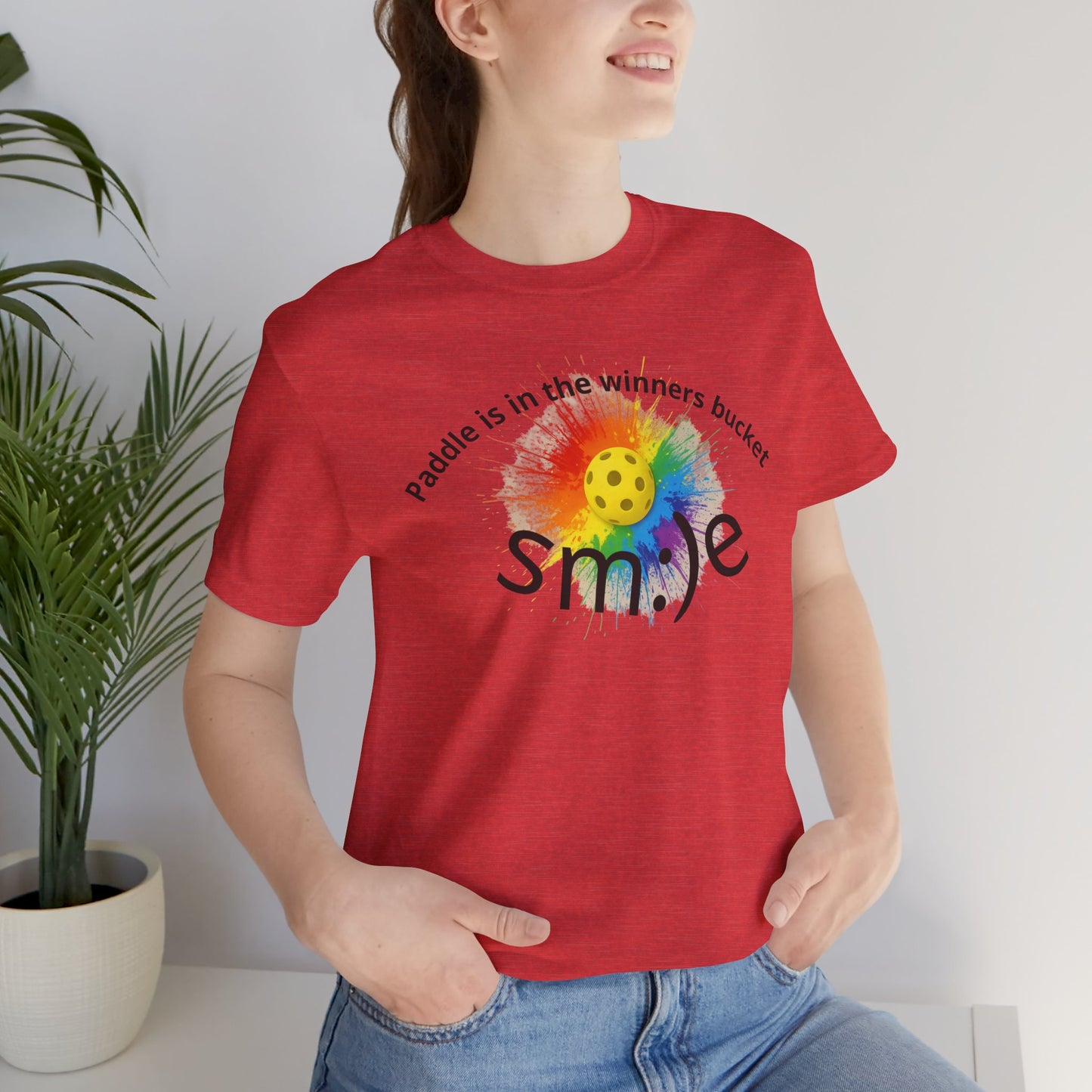 Paddle in the Winners Bucket - Pickleball Tee