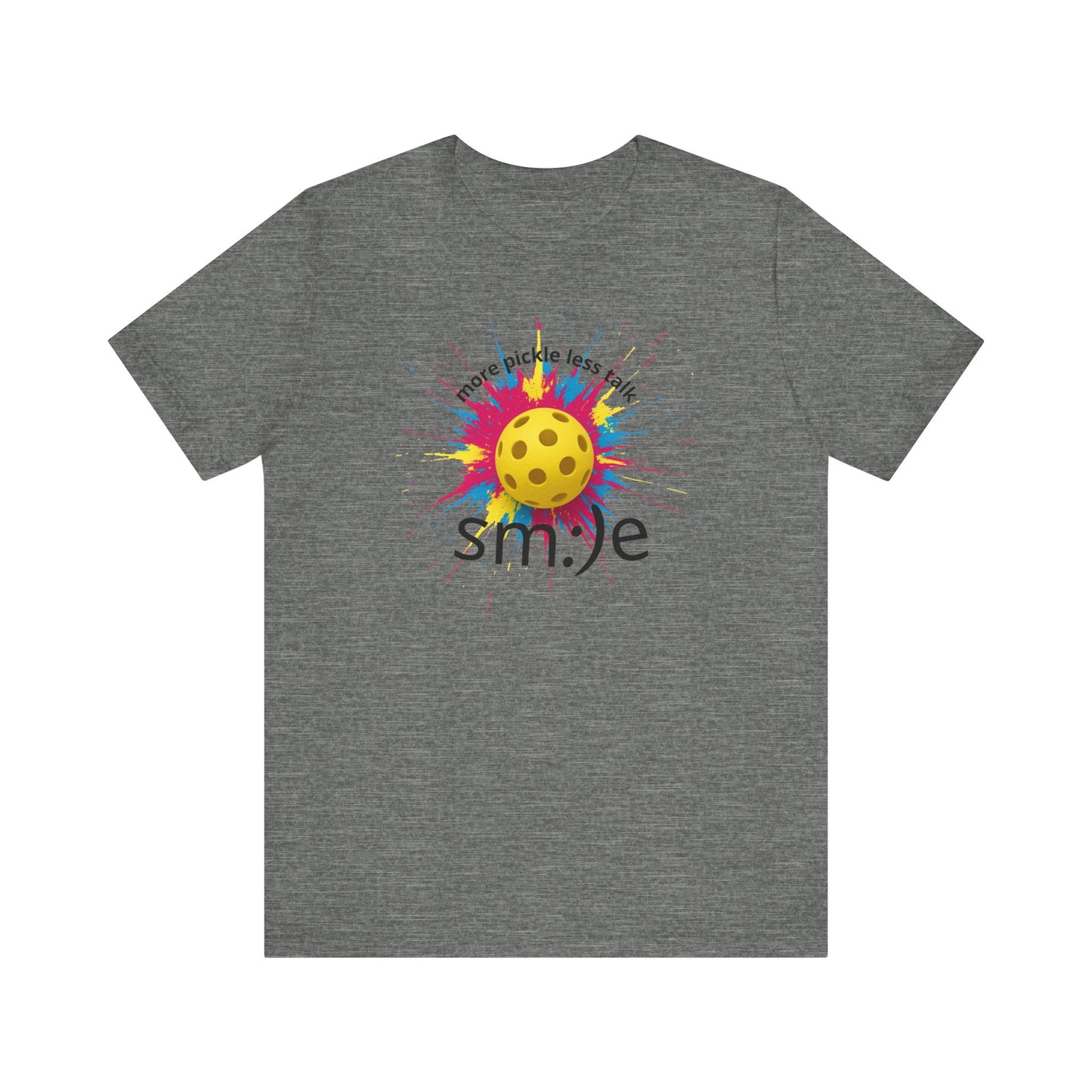More Pickle Less Talk - Pickleball Tee | Let Your Game Speak