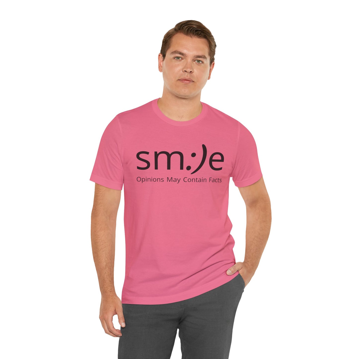 sm:)e Opinions May Contain Facts | Funny Streetwear Graphic Tee