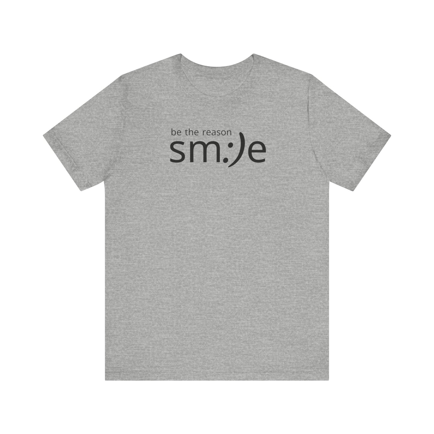 sm:)e Be the Reason Tee | Positive Impact Streetwear | Inspirational Unisex Graphic Shirt