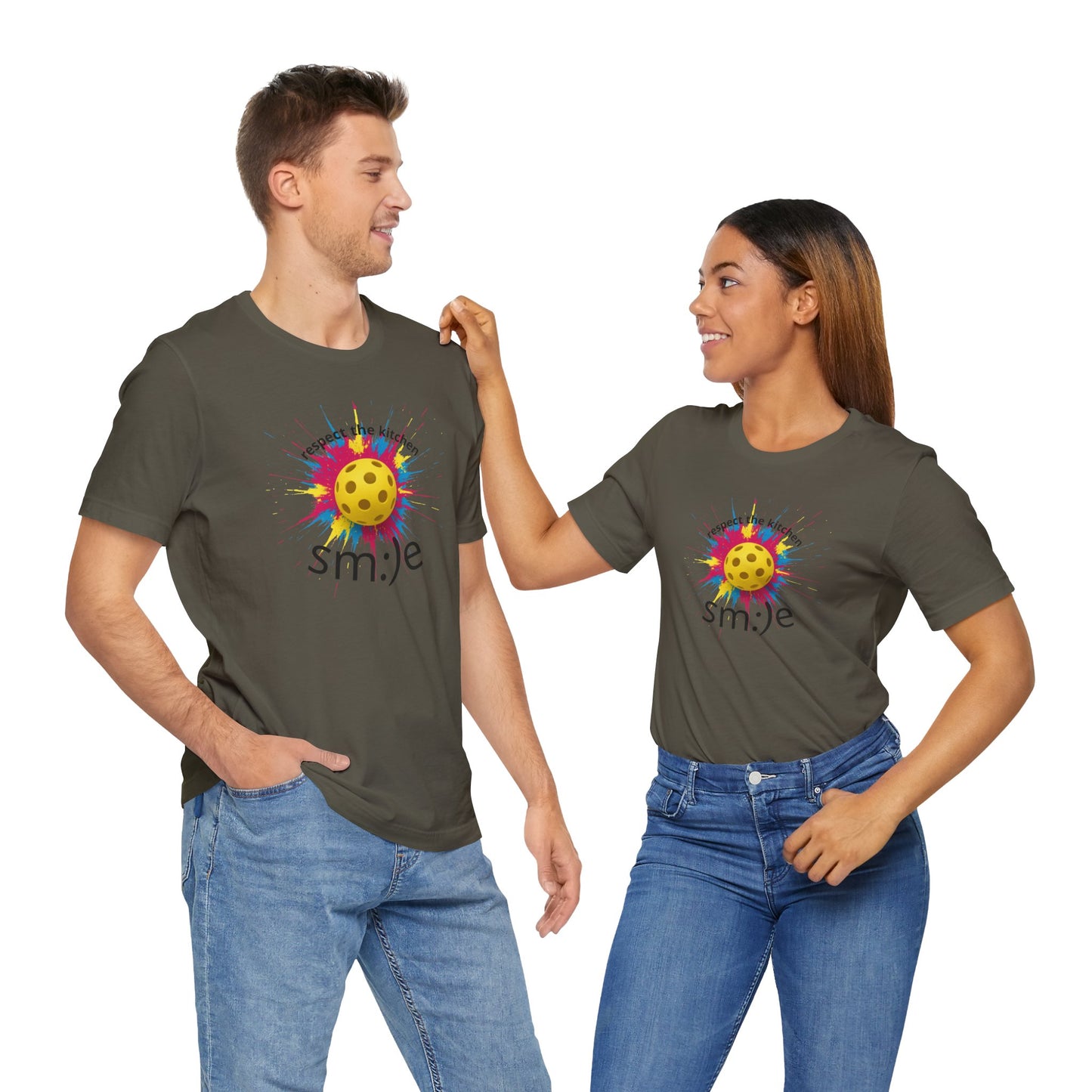 Respect the Kitchen - Pickleball Tee | Court Dominance Statement