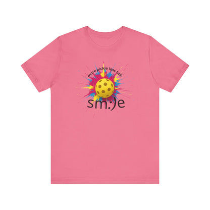 More Pickle Less Talk - Pickleball Tee | Let Your Game Speak