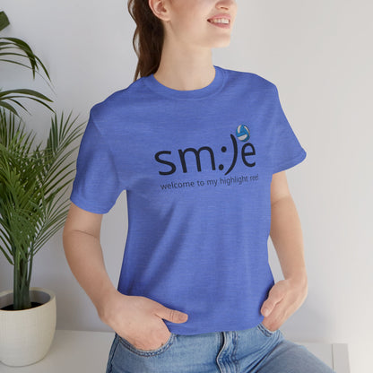 sm:)e Welcome to My Highlight Reel Volleyball T-Shirt | Funny Motivational Unisex Tee