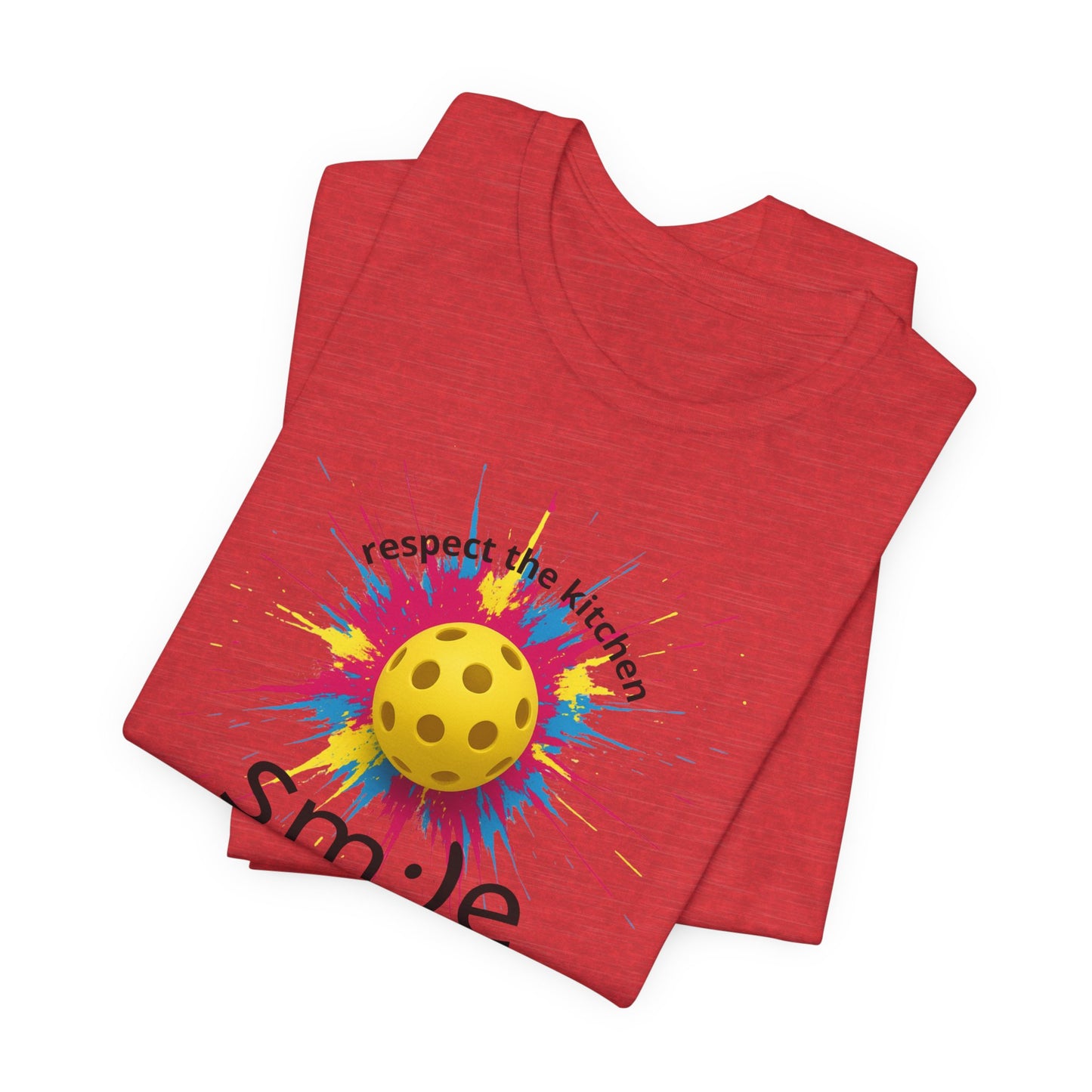 Respect the Kitchen - Pickleball Tee | Court Dominance Statement