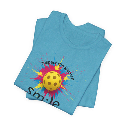 Respect the Kitchen - Pickleball Tee | Court Dominance Statement