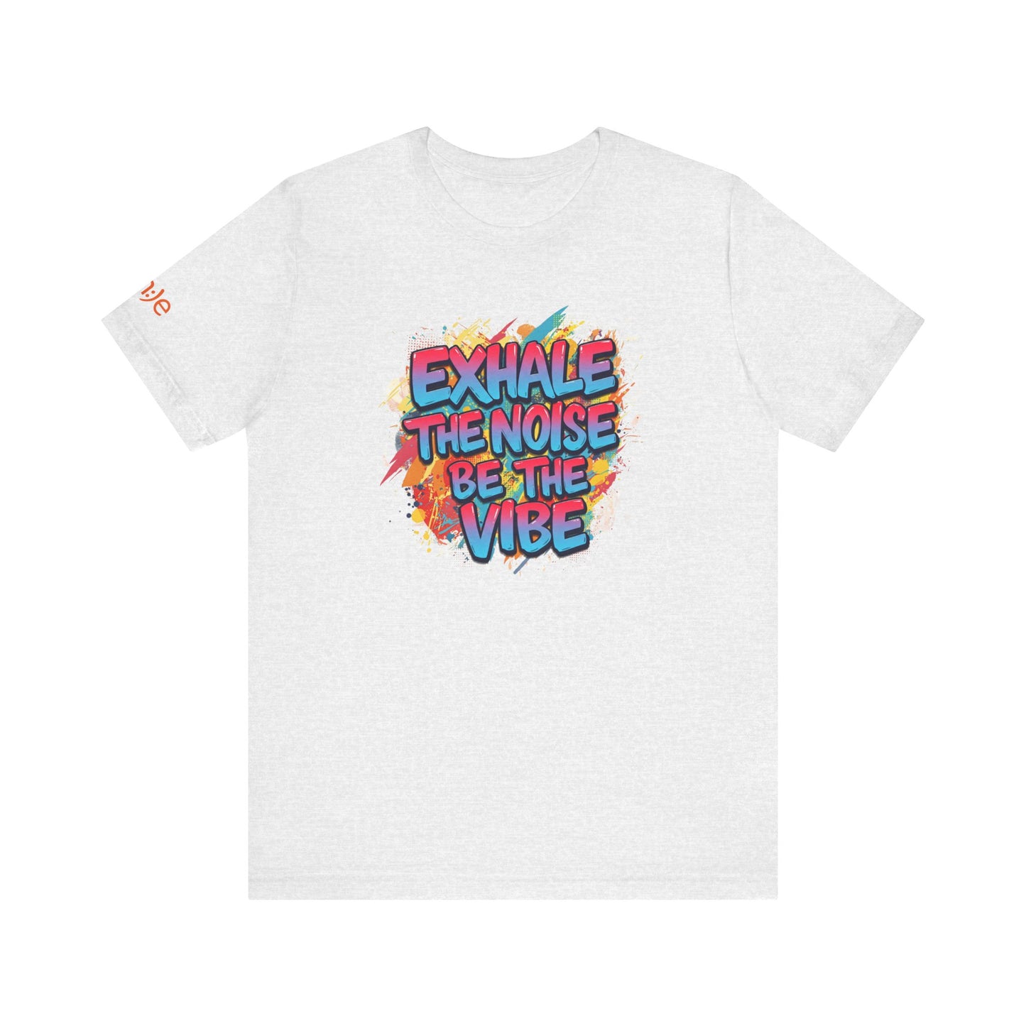Exhale the Noise - Motivational Streetwear Tee | Confidence Statement