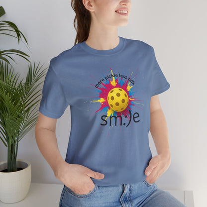 More Pickle Less Talk - Pickleball Tee | Let Your Game Speak