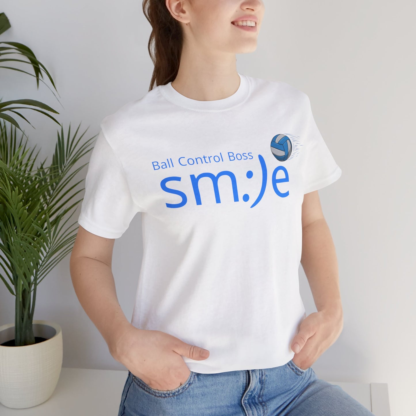 Ball Control Boss - Volleyball Streetwear Tee | Unisex Statement Shirt | Court Confidence