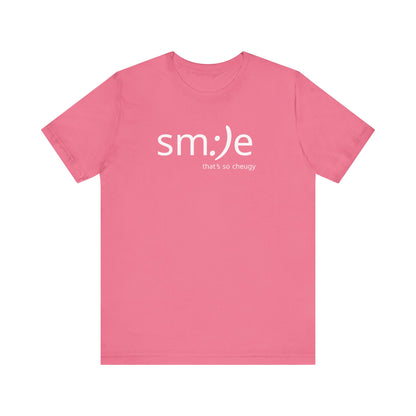 sm:)e Playful Unisex Tee | Smile That's So Cheugy | Graphic Streetwear