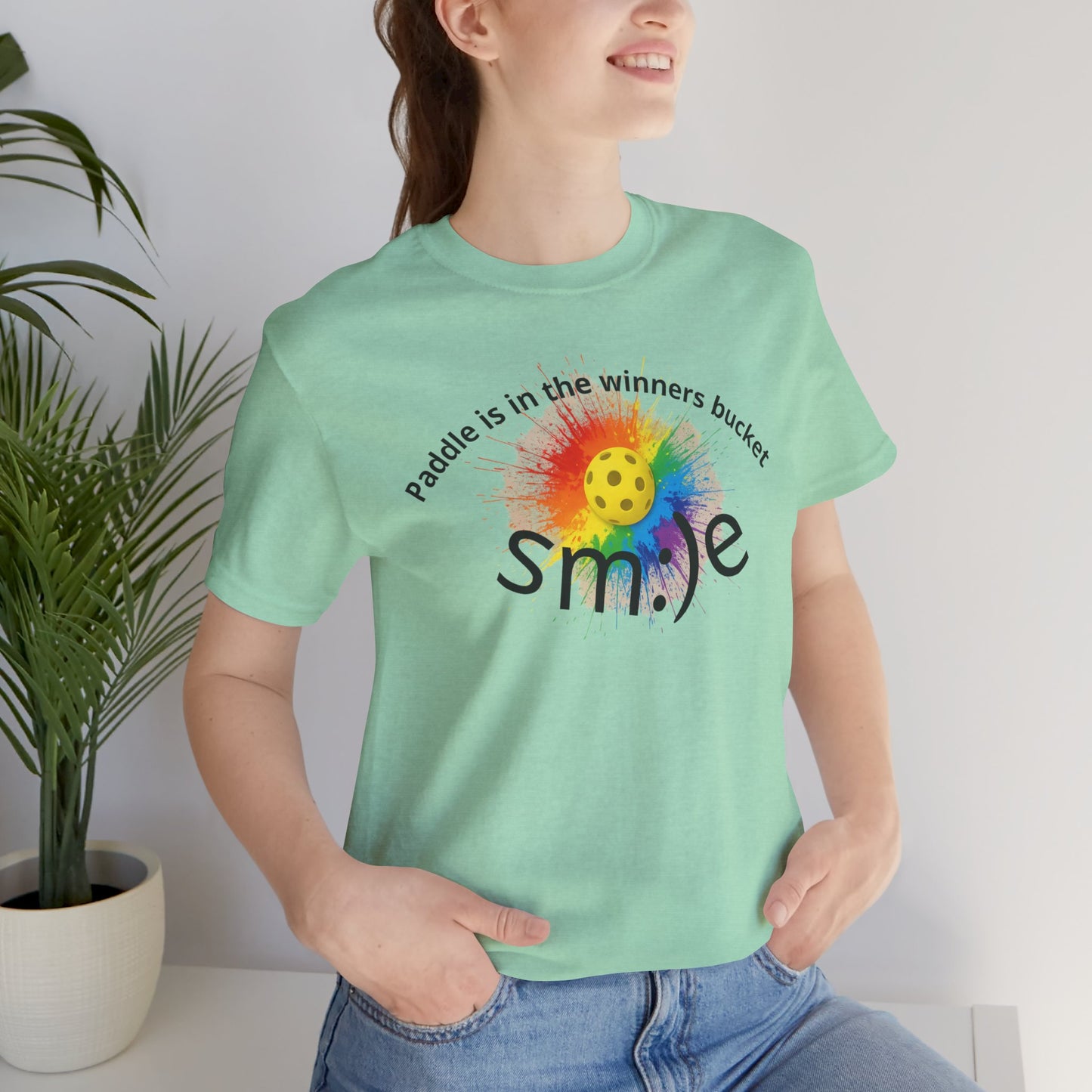 Paddle in the Winners Bucket - Pickleball Tee