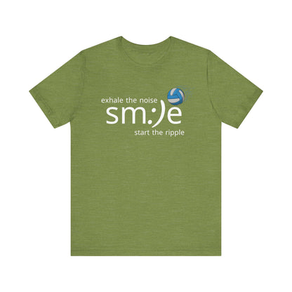 Exhale the Noise sm:)e Volleyball Jersey | Unisex Athletic Streetwear | Court Confidence Tee