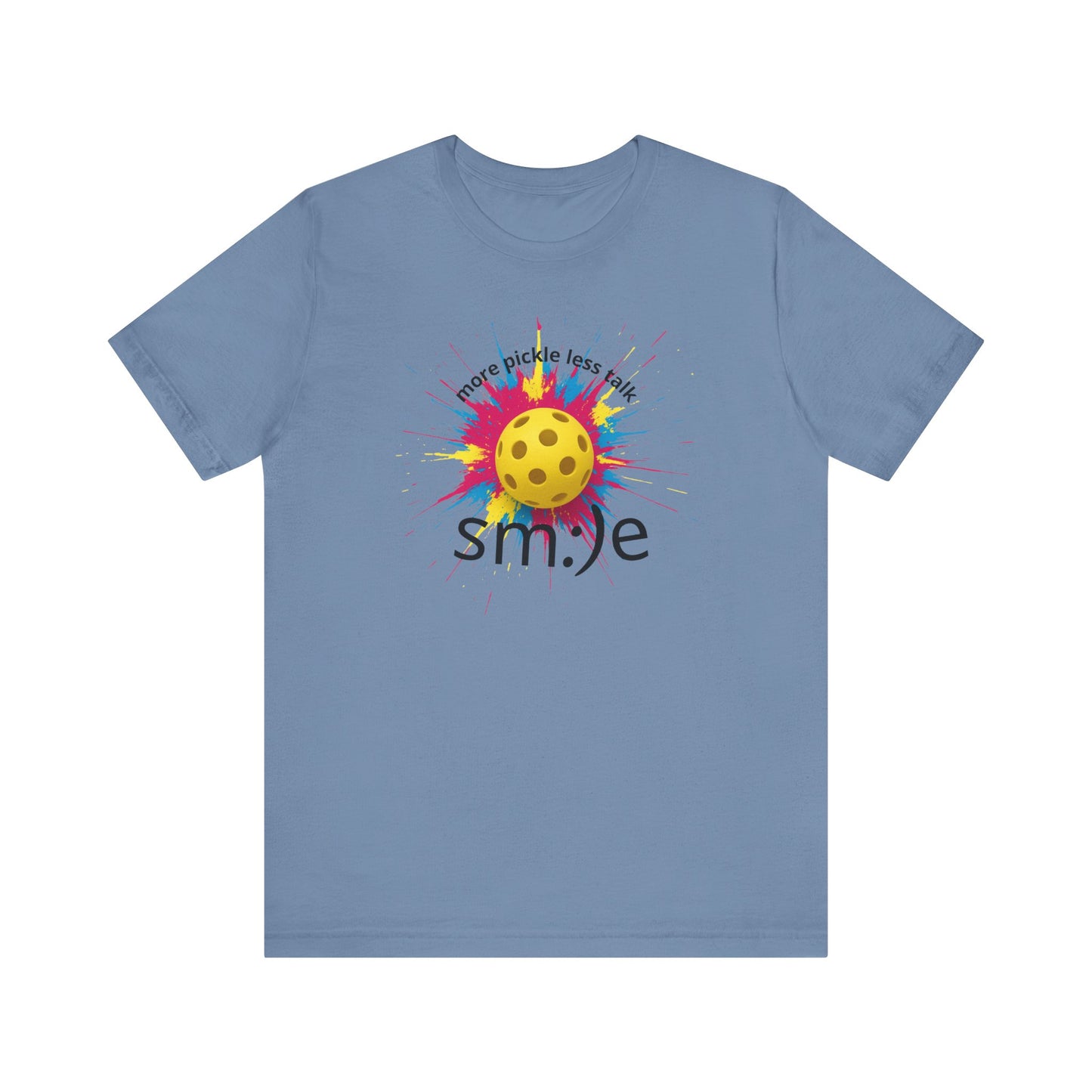 More Pickle Less Talk - Pickleball Tee | Let Your Game Speak