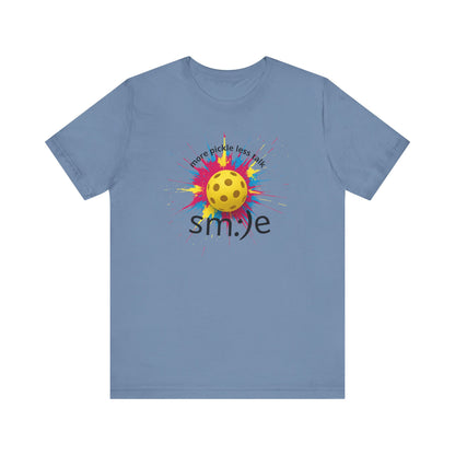 More Pickle Less Talk - Pickleball Tee | Let Your Game Speak