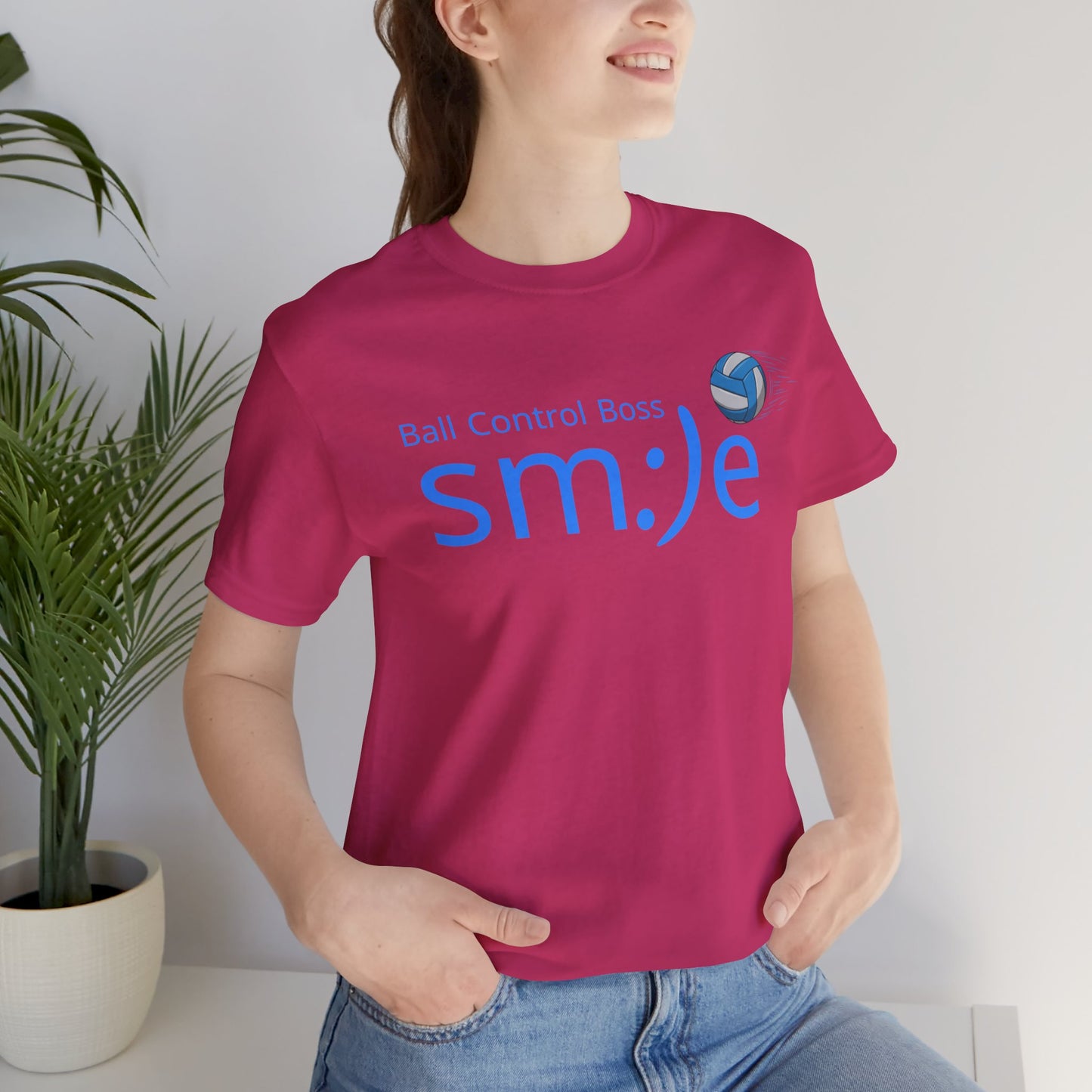 Ball Control Boss - Volleyball Streetwear Tee | Unisex Statement Shirt | Court Confidence
