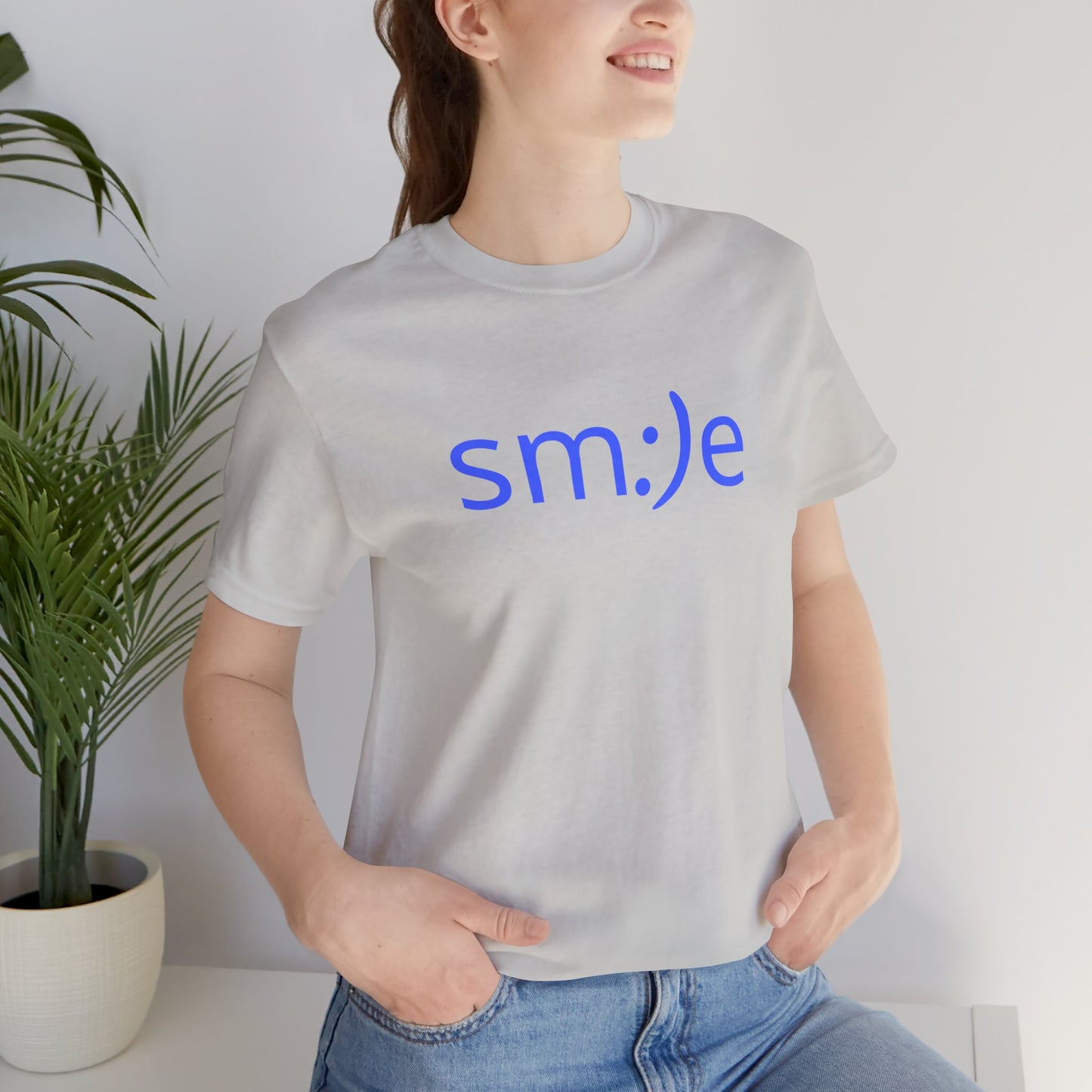 Share Joy and Smiles sm:)e T-Shirt | Inspirational Unisex Tee