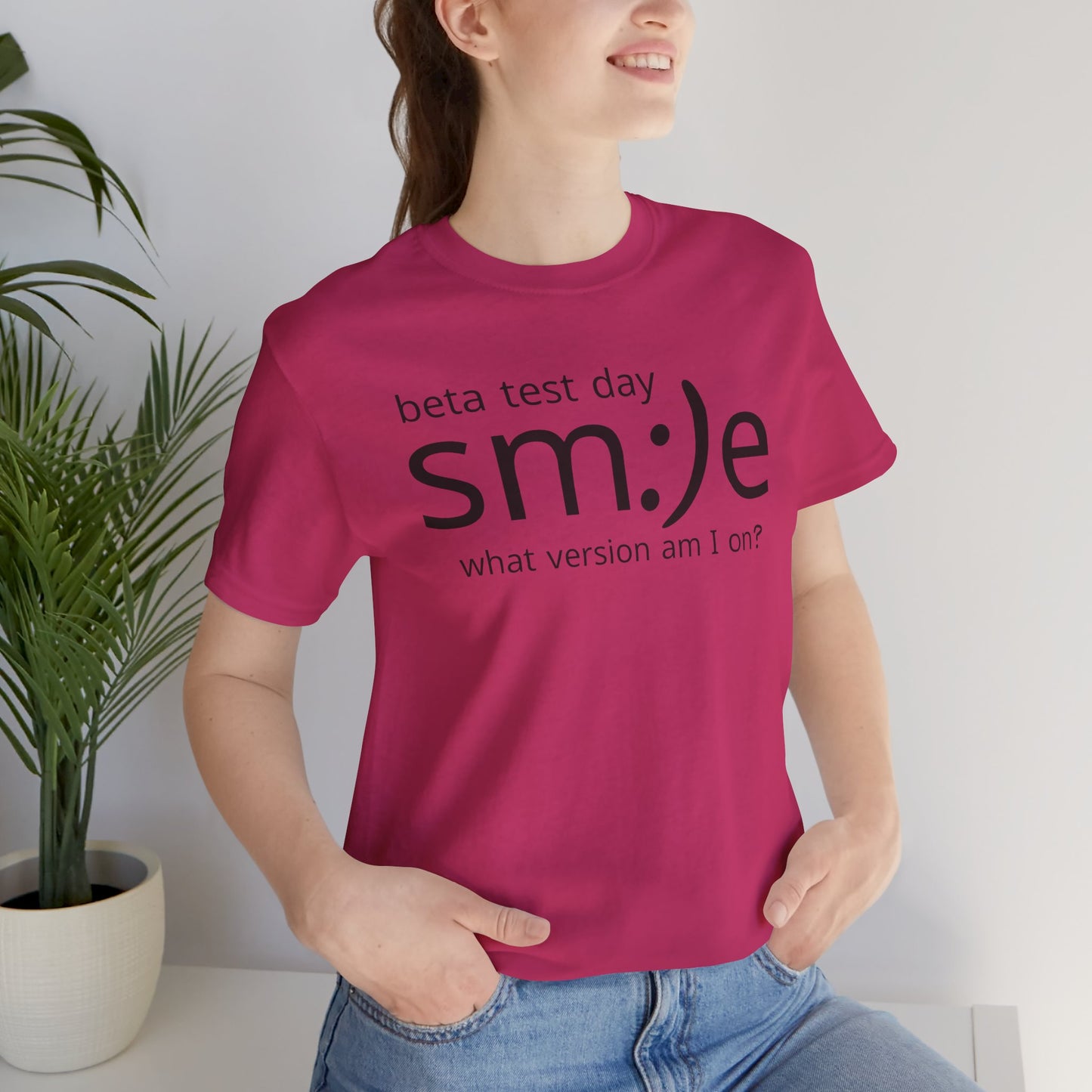 Beta Test Day Shirt - Funny Tech Gamer Tee - Unisex Statement Streetwear - sm:)e