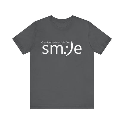 Chardonnay in a Solo Cup T-Shirt | Trendy Statement Tee | sm:)e Confidence Wear
