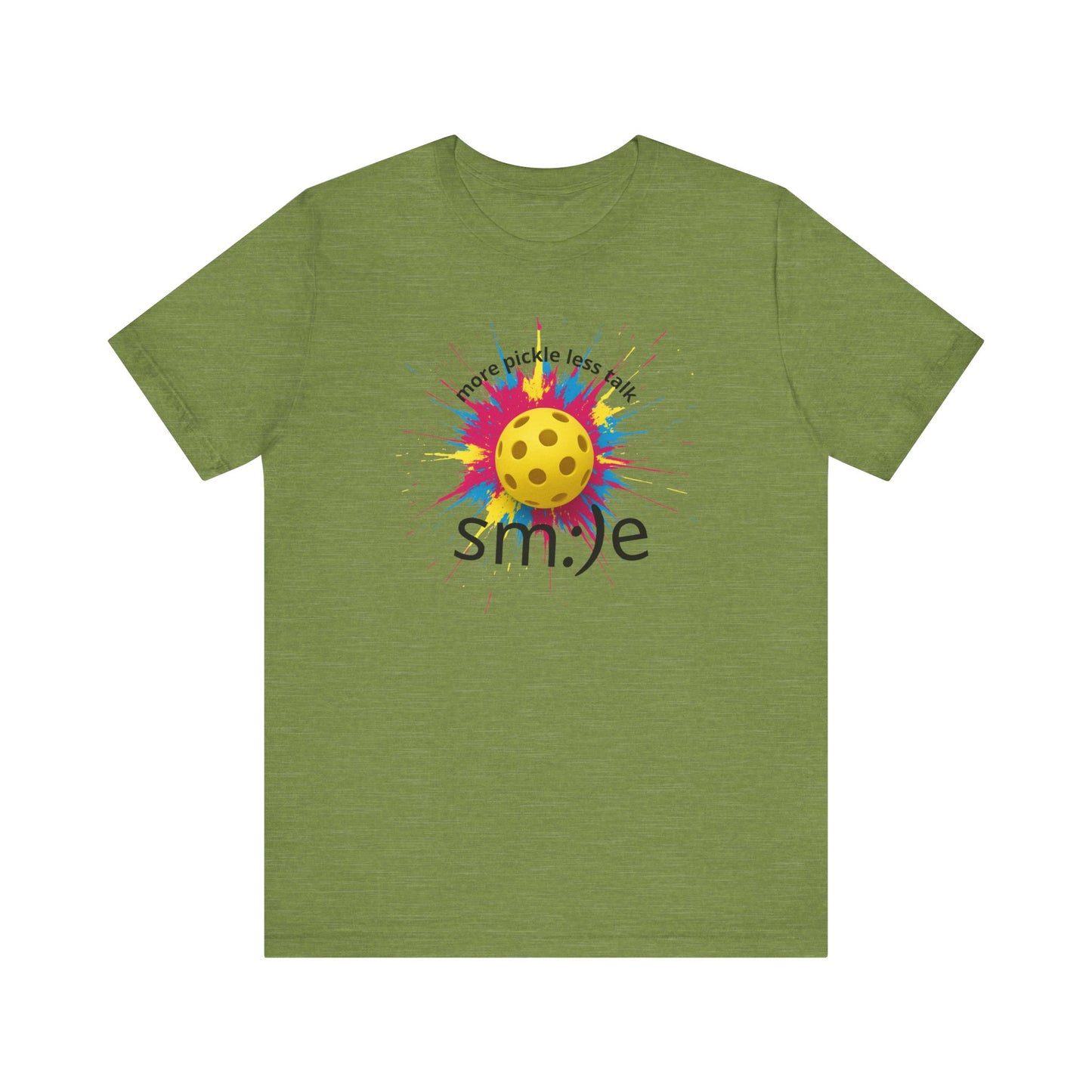 More Pickle Less Talk - Pickleball Tee | Let Your Game Speak