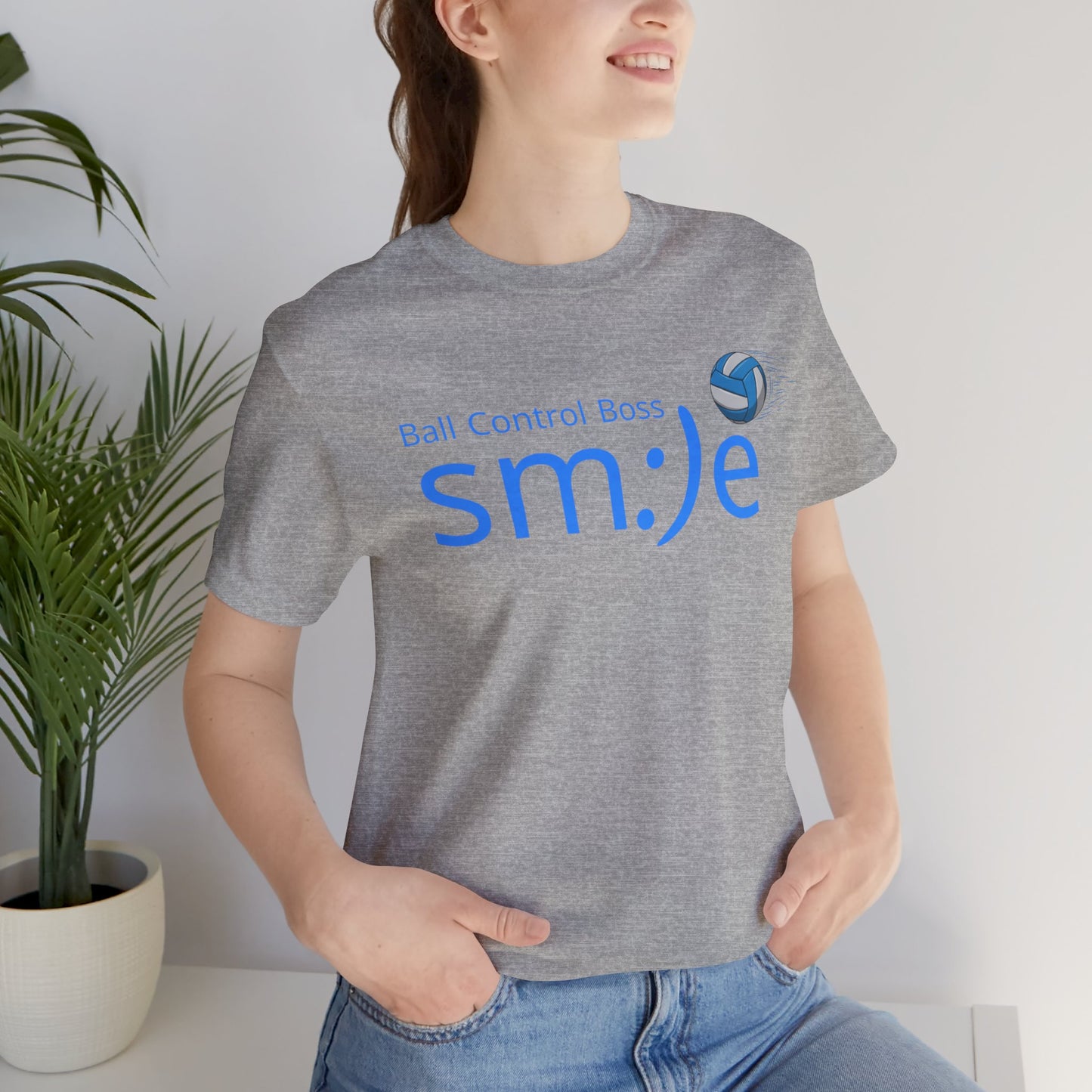 Ball Control Boss - Volleyball Streetwear Tee | Unisex Statement Shirt | Court Confidence