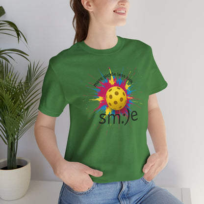 More Pickle Less Talk - Pickleball Tee | Let Your Game Speak