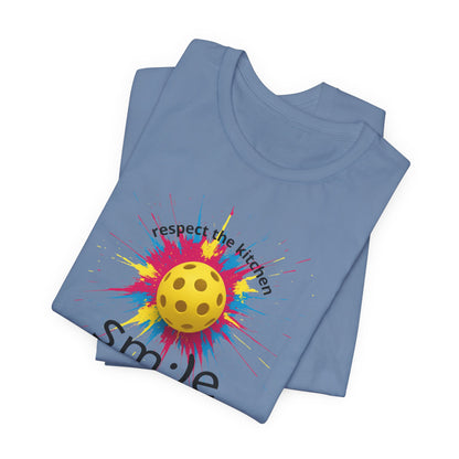 Respect the Kitchen - Pickleball Tee | Court Dominance Statement