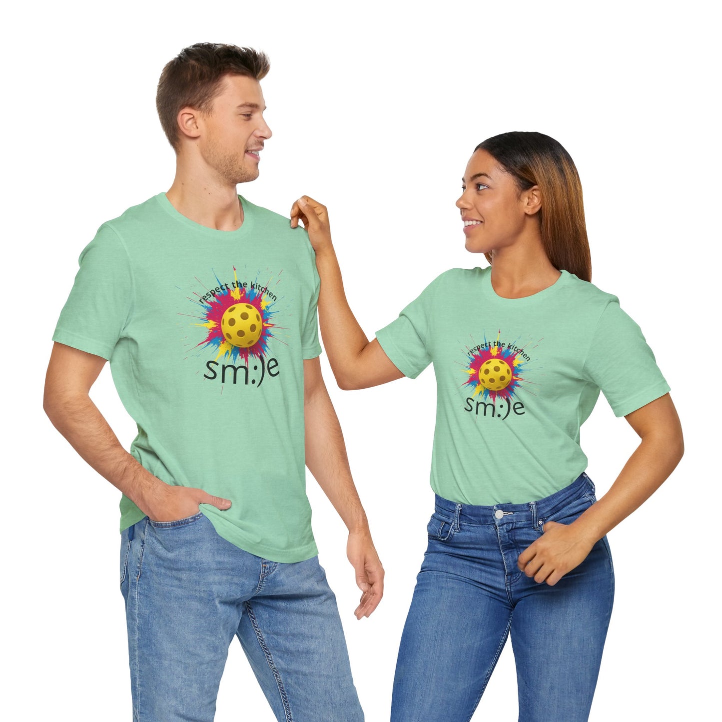 Respect the Kitchen - Pickleball Tee | Court Dominance Statement