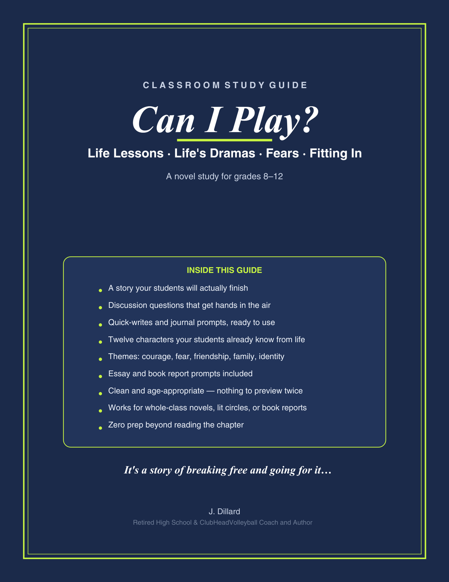 “Can I Play?” – Team Read/Gift Package